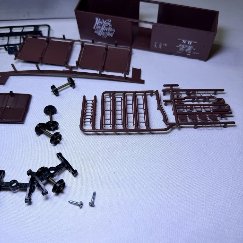 ATHEARN # 5009 NYNH & H NEW HAVEN‎ 40' BOXCAR # 30565 KIT HO SCALE Original Box